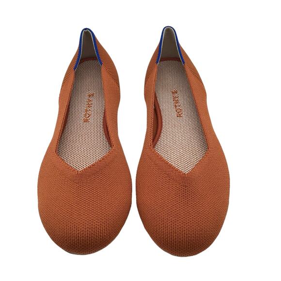 Rothy’s The Flat in Brandy Women’s Size 5.5‎ - Picture 3 of 8